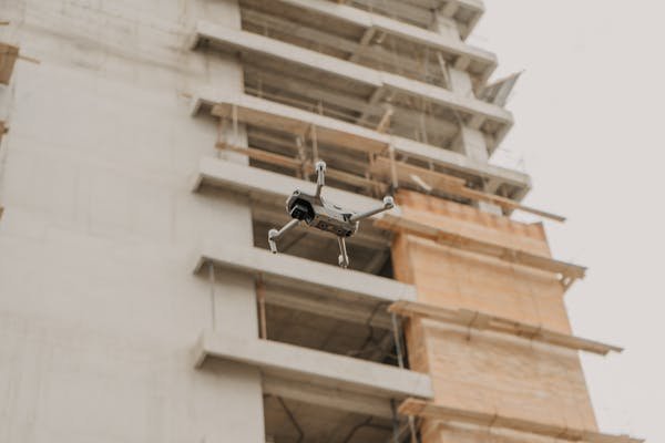 Service de photographie drone pour suivre vos chantiers