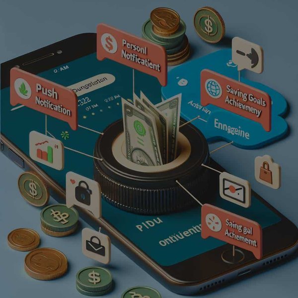Comment les applications de gestion de budget personnel peuvent-elles utiliser les notifications push pour engager les utilisateurs ?